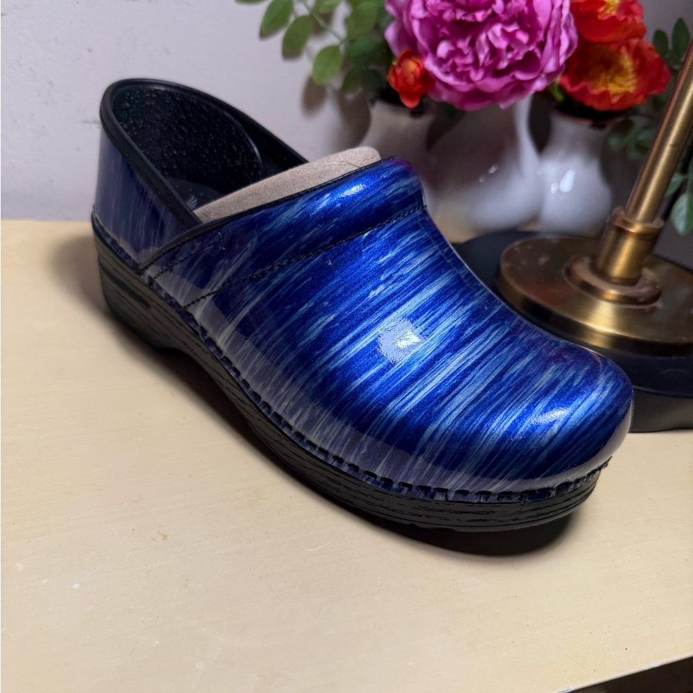 Dansko Blue Professional Clogs - Picture 11 of 13